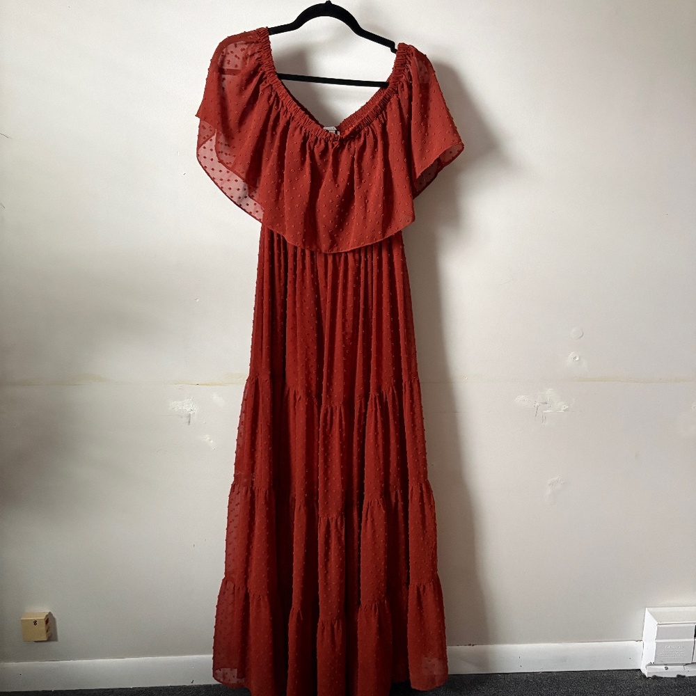 Red dress